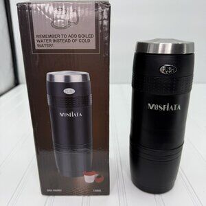 Mosfiata Portable Coffee Maker New Open‎ Box Never Been Used Black